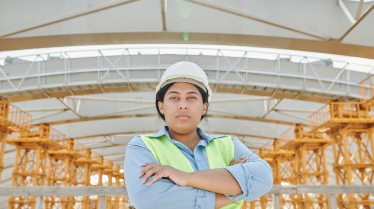 Construction project management ensuring site excellence on commercial building site