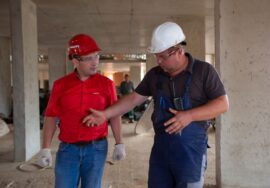 construction project manager applying lean construction principles during project delivery
