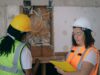 construction audit at a commercial construction site with project manager