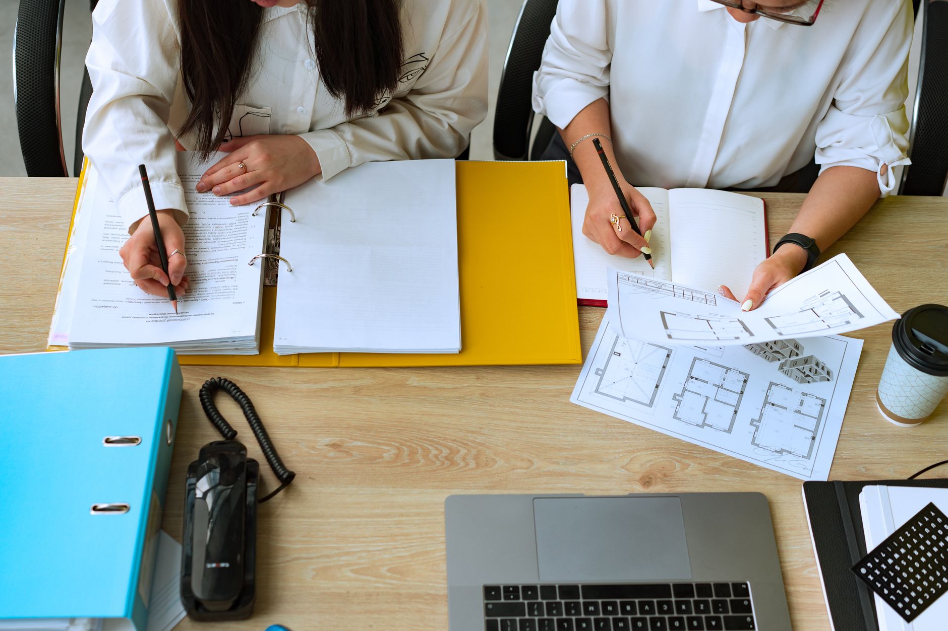 Project manager overseeing fitout procurement for corporate office construction