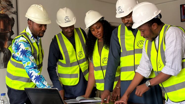 construction site showing site management for cost control