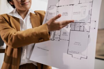 construction project manager discussing project milestones on site
