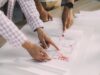 Construction project manager overseeing design integration in construction project planning